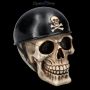 FS24747 Totenkopf Schädel mit Biker Helm - 360° Ansicht