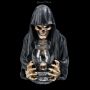 FS25042 Grim Reaper Büste Dein Ende naht LED - 360° Ansicht