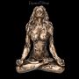 FS25089 Gaia Figur Mutter Erde in Lotus Position mini - 360° presentation
