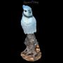 FS25120 Vogel Figur Wackelnder Blauhäher - 360° Ansicht