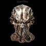 FS25139 Cthulhu Totenkopf Figur bronziert by James Ryman - 360° Ansicht