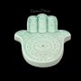 FS25509 Räucherhalter Keramik Hamsa Hand - 360° presentation