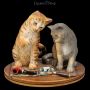 FS25639 Katzen Figur - Purlock Holmes by Lisa Parker - 360° Ansicht