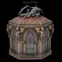 FS25680 Schatulle Drache auf Kathedrale - 360° presentation