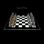 FS25857 Schachspiel Ritter Gold vs Silber - 360° Ansicht