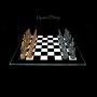FS25859 Schachspiel Ägypten Gold vs Schwarz - 360° presentation