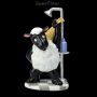 FS25933 Lustige Schaf Figur beim Duschen - 360° Ansicht