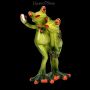 FS25941 Lustige Frosch Figur Liebespaar SElfie - 360° Ansicht
