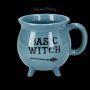 FS26119 Tasse Hexenkessel Basic Witch blau - 360° Ansicht