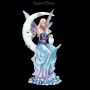 FS26147 Elfenfigur Wächterin der Träume auf Mond - 360° Ansicht