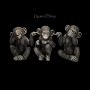 FS26165 Schimpansen Baby Figuren Nichts Böses groß - 360° presentation