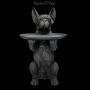 FS26171 Bulldoggen Figur schwarz als Butler - 360° presentation