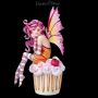 FS26173 Elfen Figur auf Cupcake Sweet Tooth Fae - 360° Ansicht