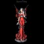 FS26174 Elfen Figur Alandriel mit rotem Kleid mit Drachen - 360° Ansicht