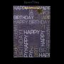 FS26243 Geschenktüte Happy Birthday C kleine Schrift - 360° Ansicht