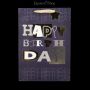 FS26244 Geschenktüte Happy Birthday D große Schrift - 360° Ansicht