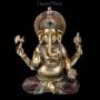 FS26380 Ganesha Figur Wächter des Wohlstandes - 360° Ansicht