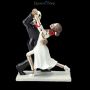 FS26605 Skelett Figuren Brautpaar tanzend - 360° presentation
