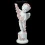 FS26630 Engel Figur Putte mit Rosen und Säule - 360° Ansicht
