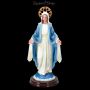 FS26633 Madonna Figur Maria mit Heiligenschein - 360° Ansicht