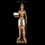 FS26744 Teelichhalter Ägyptische Priesterin - 360° presentation