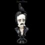 FS26793 Edgar Allen Poe Büste mit Rabe - 360° Ansicht
