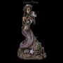 FS26796 Meerjungfrau Figur mit Muschel Trompete - 360° Ansicht