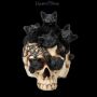 FS26846 Totenkopf mit Katzenbabys Cranial Litter - 360° Ansicht