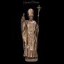 FS26863 Heiligenfigur Papst Franziskus bronziert - 360° Ansicht