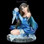 FS26955 Elfen Figur klein blau Winara Winter Fee - 360° Ansicht