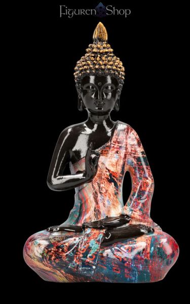Buddha Figur - Colorful Art klein