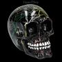 Totenkopf Figur - Blitzschädel Electro mittel - 360° Ansicht
