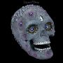 Deko Totenkopf verziert - Bejewelled - 360° Ansicht