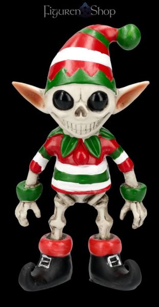 Skeleton Christmas Elf Figurine – Jingles