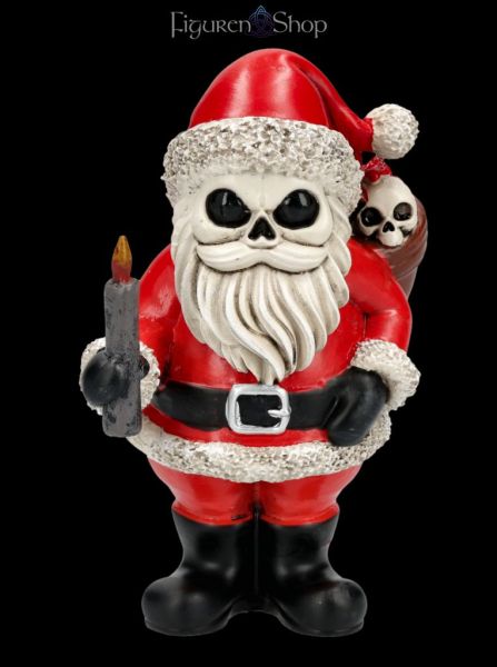 Skelett Weihnachtsmann Figur - Noel