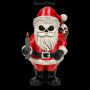 Skelett Weihnachtsmann Figur - Noel - 360° Ansicht