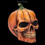 Pumpkin Skull Figurine - The Spirit of Halloween - 360° View