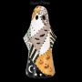 Geisterfigur Boo-Who - Patch - 360° Ansicht