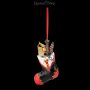 Harry Potter Hängeornament - Weihnachtssocke Uniform - 360° Ansicht