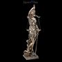 KS1068 Justitia Statue mit Waage und Schwert gross - 360° presentation