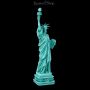 KS4972 Freiheitsstatue Figur originalfarben Statue of Liberty - 360° presentation