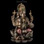 KS5278 Ganesha Figur auf Lotusthron - 360° Ansicht