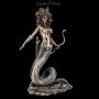 KS5481 Medusa Figur mit Schlangen Bogen - 360° Ansicht