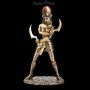 KS5750 Sachmet Figur Aegyptische Goettin bronziert - 360° Ansicht