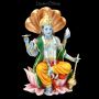 KS5776 Vishnu Figur Hindu Gottheit - 360° presentation