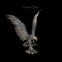 KS6846 Grosse Adler Figur im Angriff bronziert - 360° Ansicht