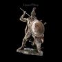 KS7114 Leonidas Figur Spartaner im Kampf - 360° Ansicht