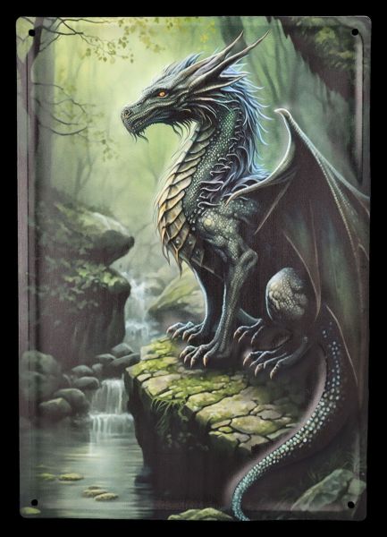 Metal Sign - The Last Forest Dragon