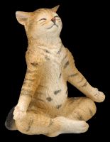 Katzen Figur beim Yoga - Lotussitz