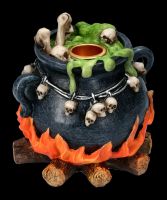 Candle Holder Cauldron - Bubbling Brew